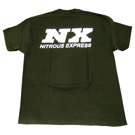Nitrous Express XX-LARGE BLACK T-SHIRT W/ WHITE NX - DFW Speed Syndicate