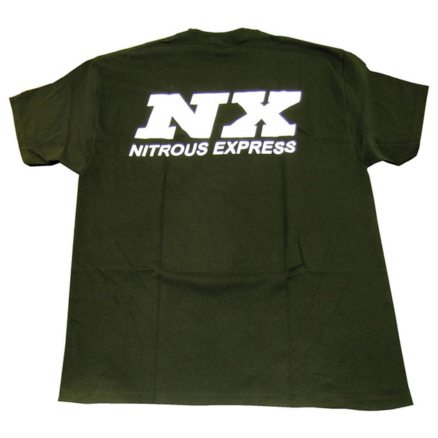 Nitrous Express XX-LARGE BLACK T-SHIRT W/ WHITE NX - DFW Speed Syndicate