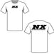 Nitrous Express XXX-LARGE WHITE T-SHIRT W/ BLACK NX - DFW Speed Syndicate