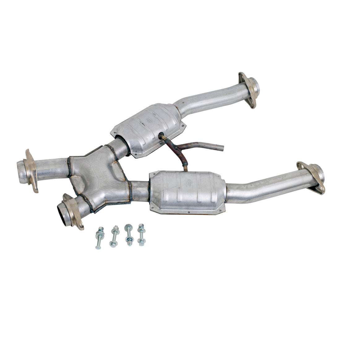 BBK MUSTANG GT 2.5 SHORT MID X PIPE W/CONVERTERS - DFW Speed Syndicate