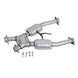 BBK MUSTANG GT 2.5 SHORT MID X PIPE W/CONVERTERS - DFW Speed Syndicate