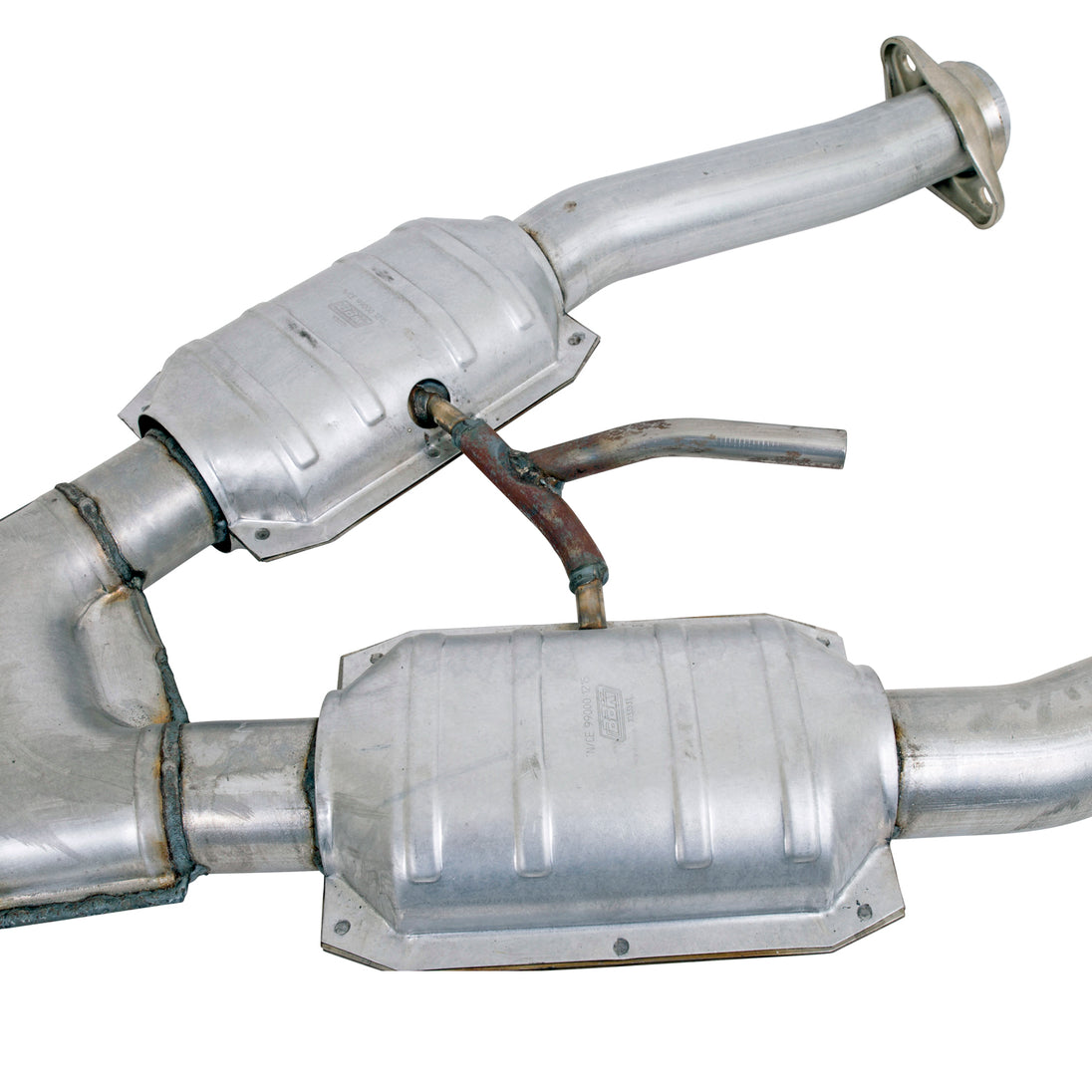 BBK MUSTANG GT 2.5 SHORT MID X PIPE W/CONVERTERS - DFW Speed Syndicate