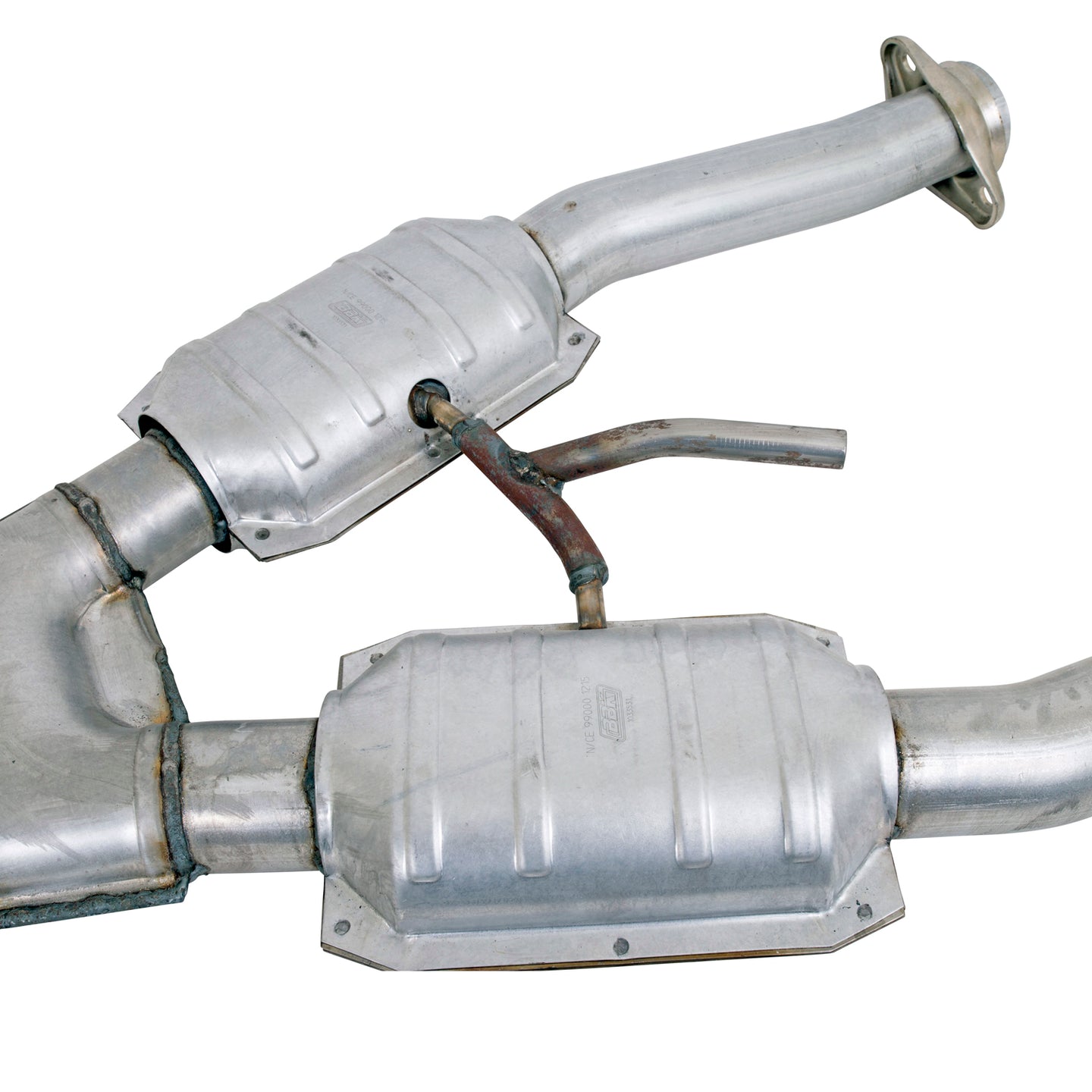 BBK MUSTANG GT 2.5 SHORT MID X PIPE W/CONVERTERS - DFW Speed Syndicate