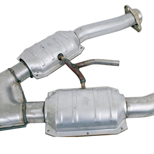 BBK MUSTANG GT 2.5 SHORT MID X PIPE W/CONVERTERS - DFW Speed Syndicate