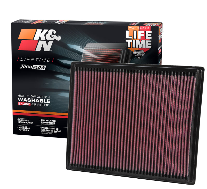 K&N Nissan Titan & Armada 5.6L - V8 2004 Drop In Air Filter - DFW Speed Syndicate