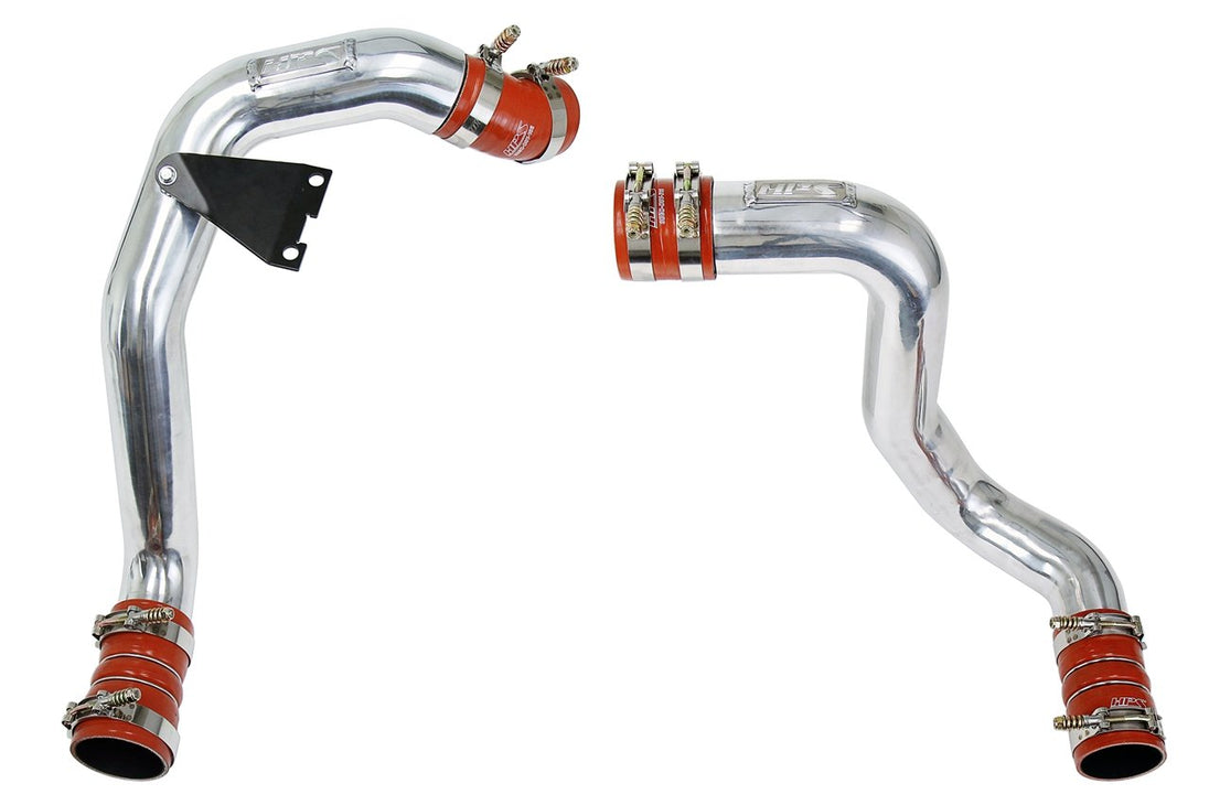HPS Hot & Cold Side Charge Pipe with CAC Hose Intercooler Boots, 03-07 Ford F550 Superduty Powerstroke 6.0L Diesel Turbo FR SPORT