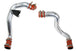 HPS Hot & Cold Side Charge Pipe with CAC Hose Intercooler Boots, 03-07 Ford F250 Superduty Powerstroke 6.0L Diesel Turbo FR SPORT