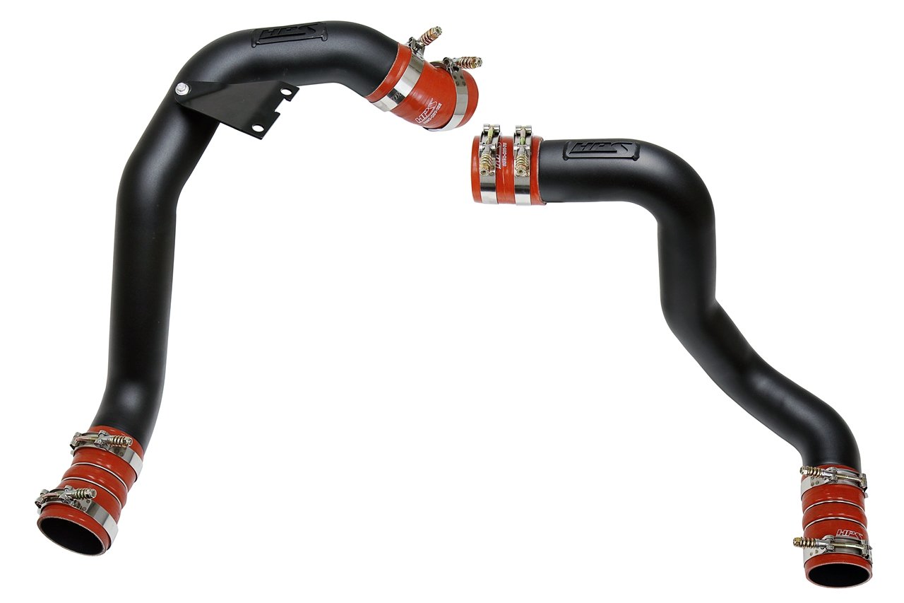 HPS Hot & Cold Side Charge Pipe with CAC Hose Intercooler Boots, 03-07 Ford F350 Superduty Powerstroke 6.0L Diesel Turbo FR SPORT