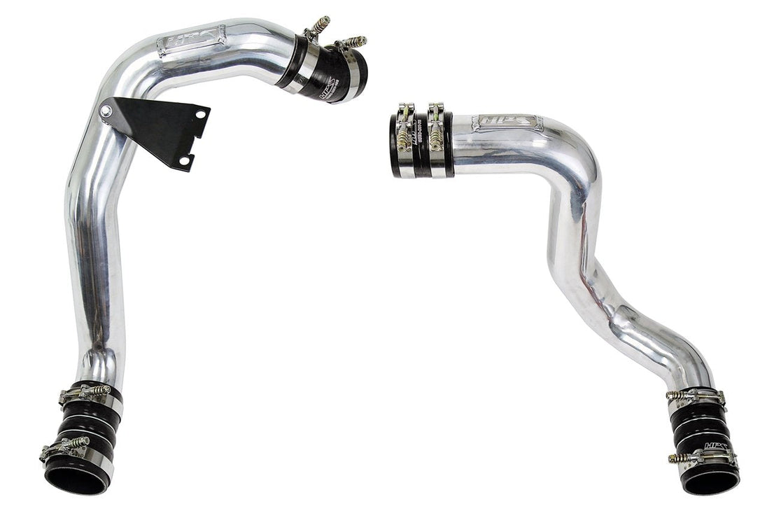 HPS Hot & Cold Side Charge Pipe with CAC Hose Intercooler Boots, 03-07 Ford F550 Superduty Powerstroke 6.0L Diesel Turbo FR SPORT