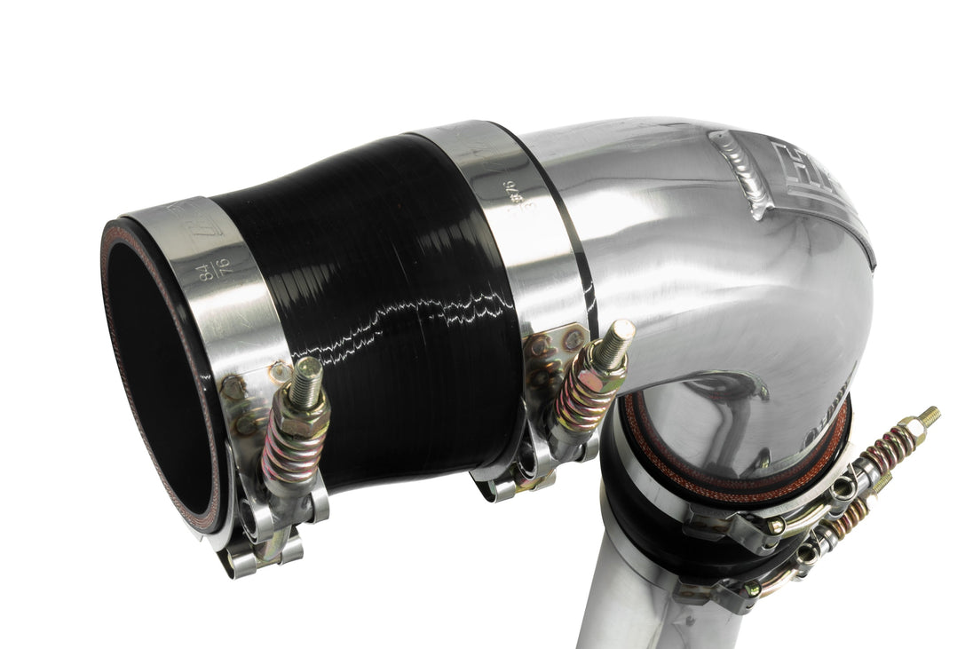 HPS Intercooler Charge Pipe Hot Side, 2017-2019 GMC Sierra 3500 HD Duramax 6.6L V8 Diesel Turbo L5P, 17-146 FR SPORT