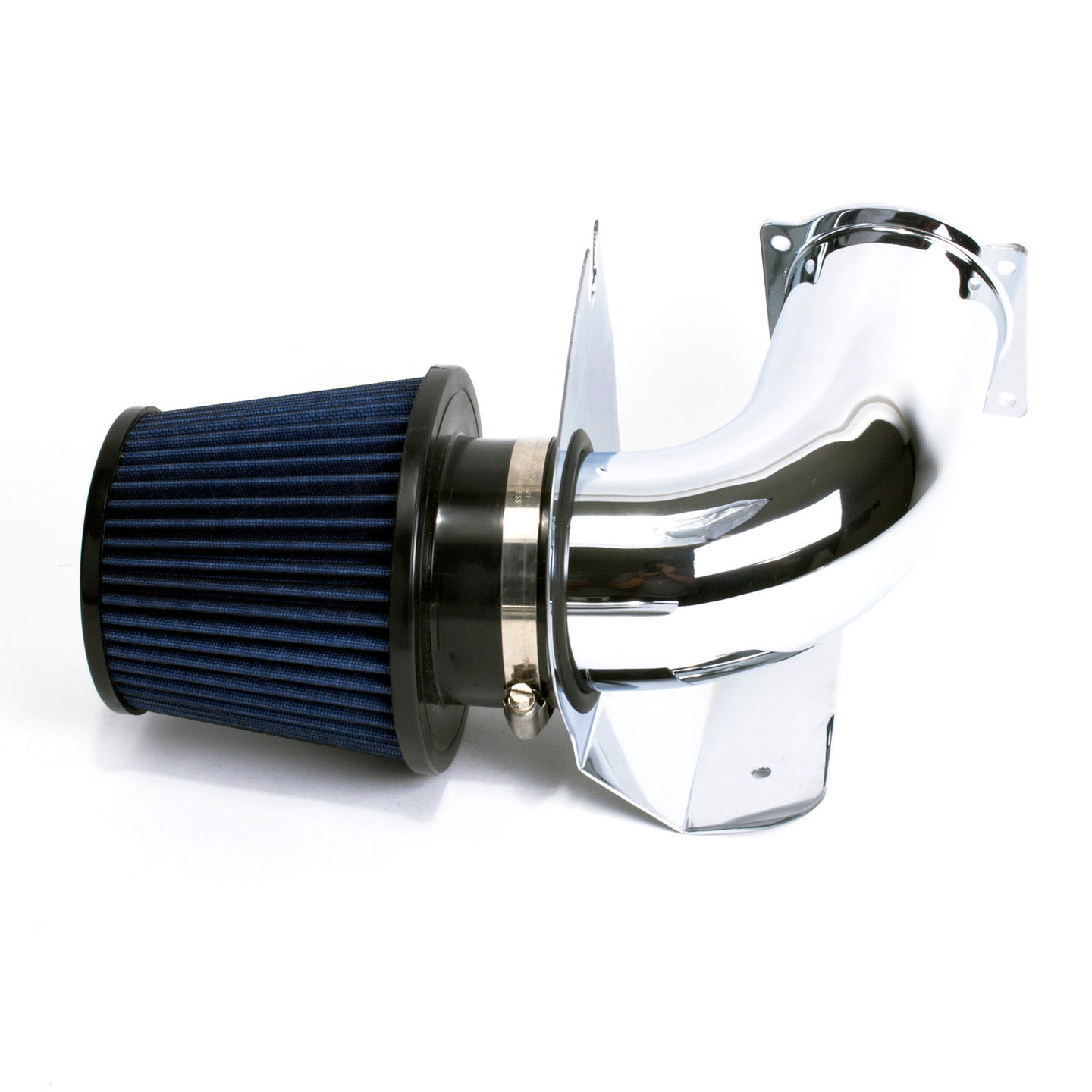 BBK MUSTANG 3.8L V6 COLD AIR INTAKE - FENDERWELL STYLE (Powder Coated Chrome) - DFW Speed Syndicate