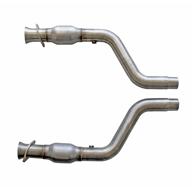 BBK 2005-2012 DODGE HEMI 5.7L SHORT MID PIPE W CONVERTERS FOR BBK 1647/0 HEADERS - DFW Speed Syndicate