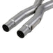 BBK 15-20 Ford Mustang GT 5.0L Resonator Delete X-Pipe (For Use w/Shorties Or Stock Manifolds) BBK
