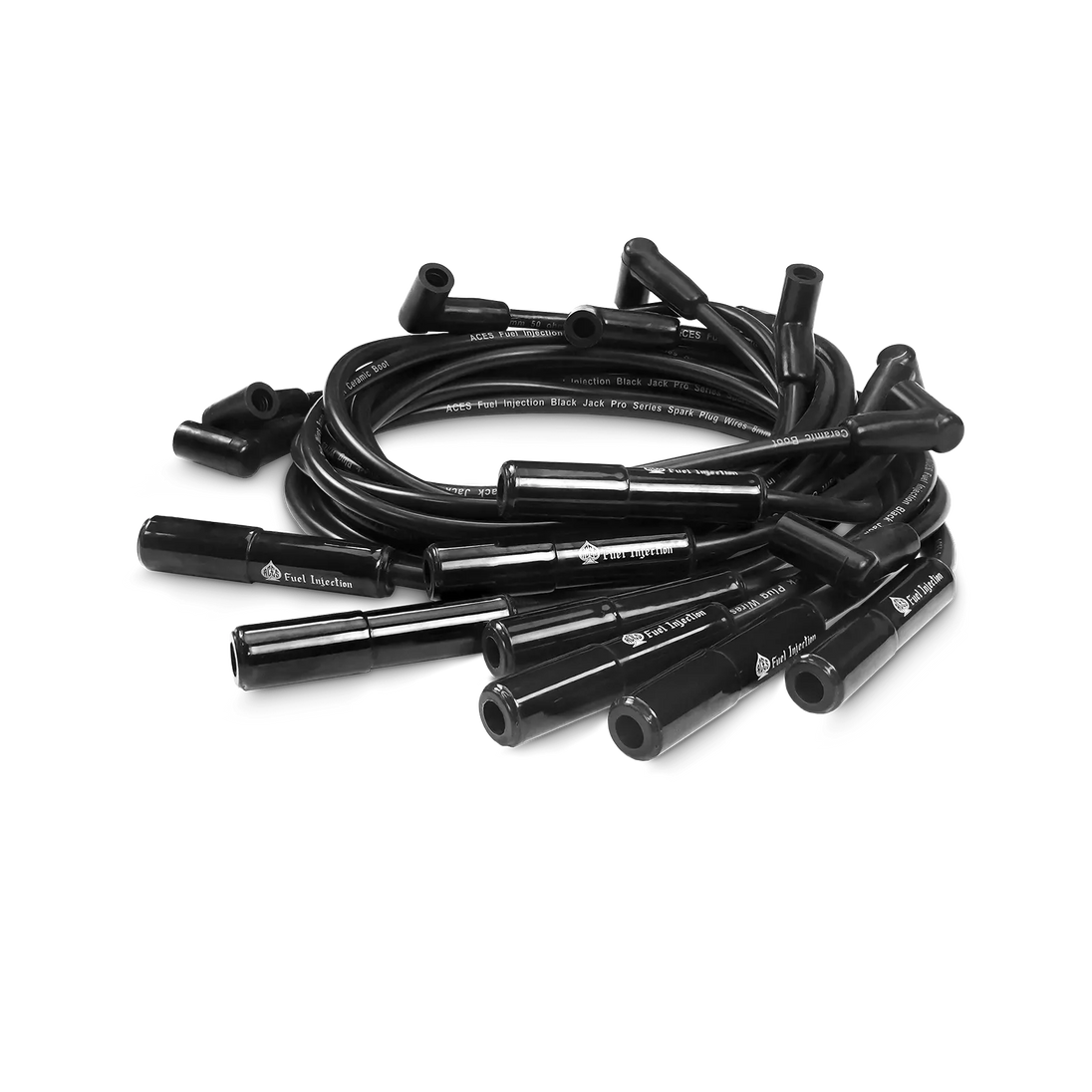 Black Jack Pro Ceramic Boot Spark Plug Wires - DFW Speed Syndicate