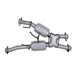 BBK MUSTANG 5.0 SHORT MID X PIPE W/ CATS FOR BBK 1531/0 HEADERS - DFW Speed Syndicate