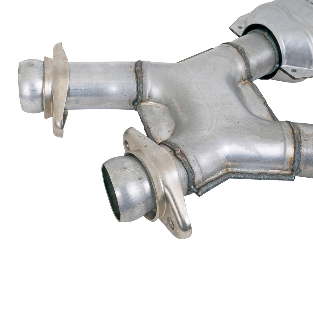 BBK MUSTANG 5.0 SHORT MID X PIPE W/ CATS FOR BBK 1531/0 HEADERS - DFW Speed Syndicate