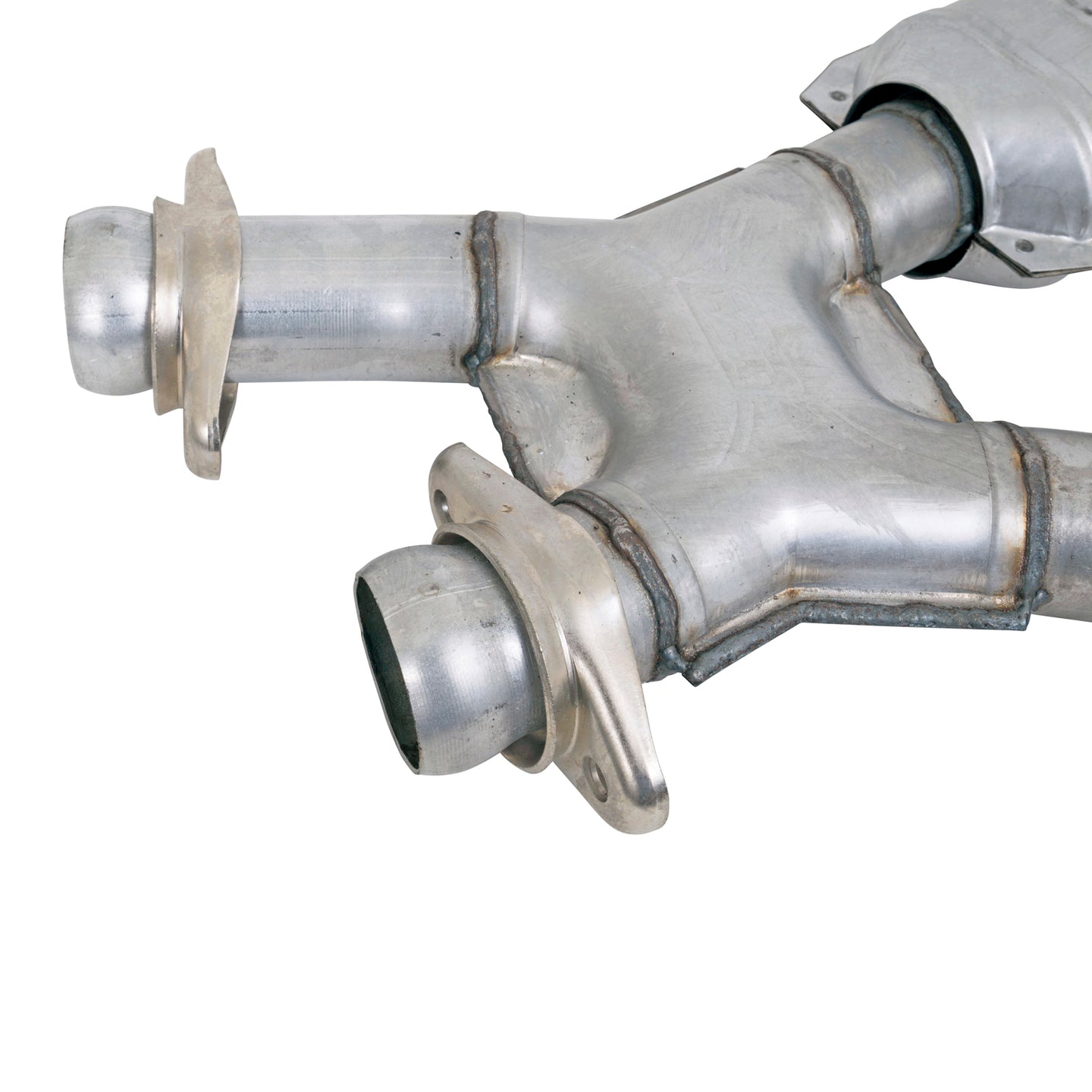 BBK MUSTANG 5.0 SHORT MID X PIPE W/ CATS FOR BBK 1531/0 HEADERS - DFW Speed Syndicate