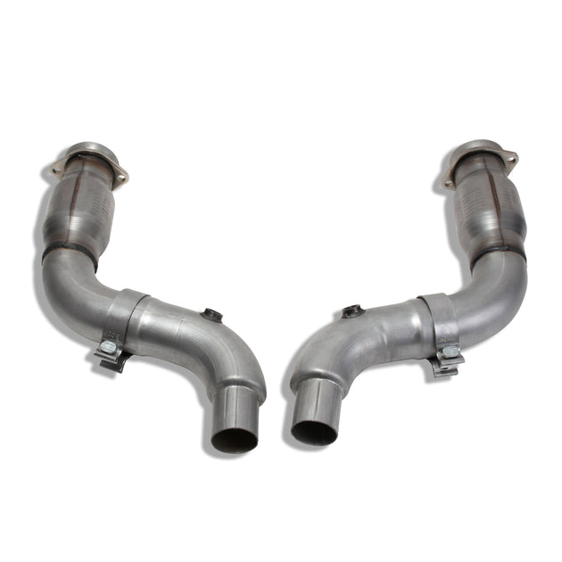 BBK MUSTANG GT 3" SHORT MID PIPE W/ CONVERTERS FOR 1633/0 1856/0 HEADERS - DFW Speed Syndicate