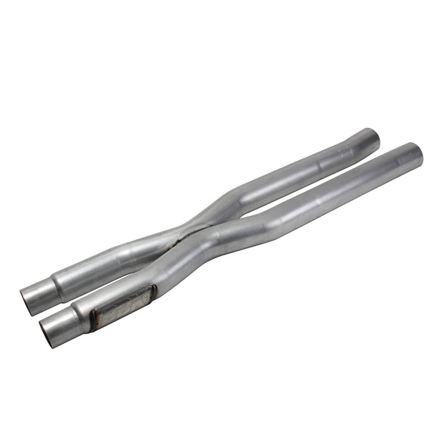 BBK MUSTANG GT RESONATOR DELETE HIGH FLOW X PIPE - DFW Speed Syndicate