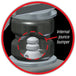 Air Lift Replacement Air Spring - Loadlifter 5000 Ultimate Bellows Type w/ internal Jounce Bumper Air Lift