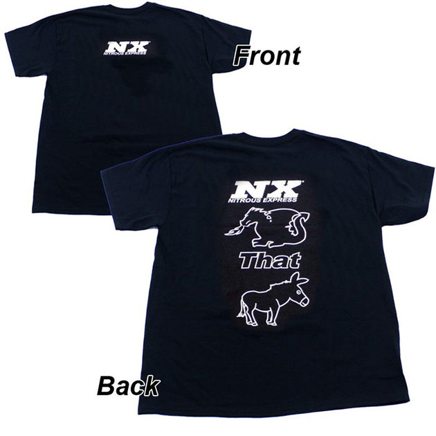 Nitrous Express MEDIUM BLACK NX DRAGON That ASS T-SHIRT - DFW Speed Syndicate