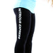 Nitrous Express Womens Black Leggings With White Logo Medium - DFW Speed Syndicate