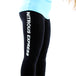 Nitrous Express Womens Black Leggings With White Logo Medium - DFW Speed Syndicate
