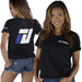 Tomei T-shirt Ladies Black FR SPORT