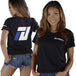 Tomei T-shirt Ladies Black FR SPORT