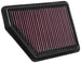 K&N 2016 Honda Civic L4-2.0L Replacement Drop In Air Filter - DFW Speed Syndicate
