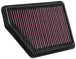 K&N 2016 Honda Civic L4-2.0L Replacement Drop In Air Filter - DFW Speed Syndicate