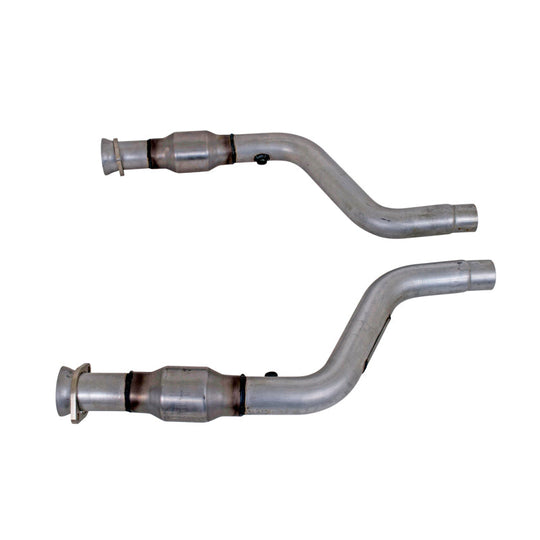 BBK 05-15 Dodge Challenger Charger Short Mid X Pipe w/Catalytic Converters 2-3/4 For LT Headers BBK