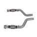 BBK 05-15 Dodge Challenger Charger Short Mid X Pipe w/Catalytic Converters 2-3/4 For LT Headers BBK