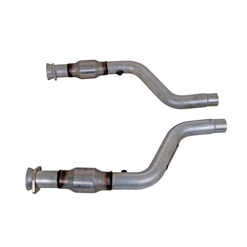 BBK 05-15 Dodge Challenger Charger Short Mid X Pipe w/Catalytic Converters 2-3/4 For LT Headers BBK