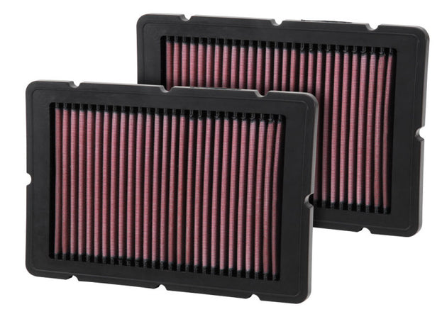 K&N Replacement Air Filter 05-09 Ferrari F360 11.125in O/S Length x 7.625 O/S Width x 1.313in H - DFW Speed Syndicate