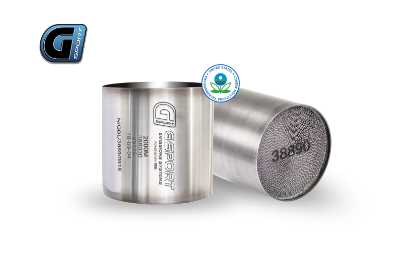 G-Sport Gen1 UHO EPA Compliant Catalytic Converter Core - 4.500" Body x 4.000" Long (85002) Ace Race Parts