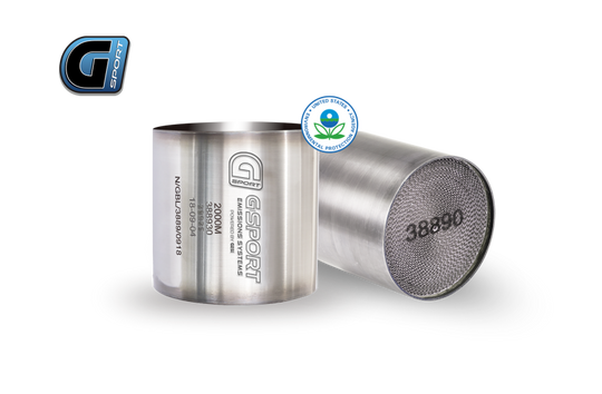 G-Sport Gen1 UHO EPA Compliant Catalytic Converter Core - 4.500" Body x 4.000" Long (85002) Ace Race Parts