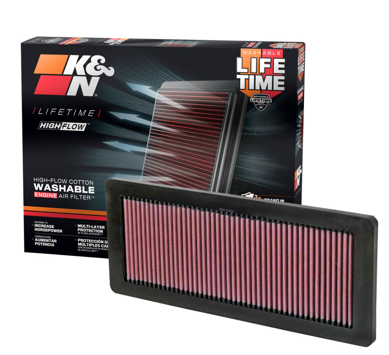 K&N 07-09+ Mini Cooper S R56 Drop In Air Filter - DFW Speed Syndicate