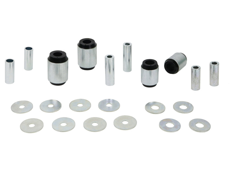 Whiteline Plus 02-09 Lexus GX470 / 06+ Toyota FJ Cruiser Fr C/A - Lwr Inner Front & Rear Bushing Kit - DFW Speed Syndicate