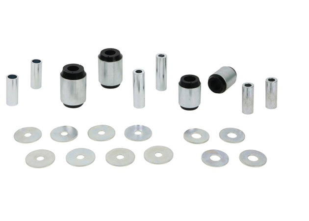 Whiteline Plus 02-09 Lexus GX470 / 06+ Toyota FJ Cruiser Fr C/A - Lwr Inner Front & Rear Bushing Kit - DFW Speed Syndicate