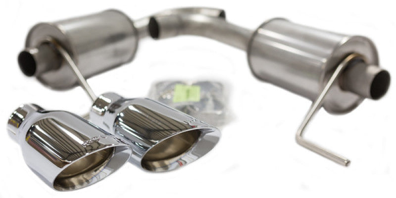 Roush 2015-2024 Ford Mustang 3.7L/2.3L V6/I4 Exhaust Kit w/ Round Tips - DFW Speed Syndicate