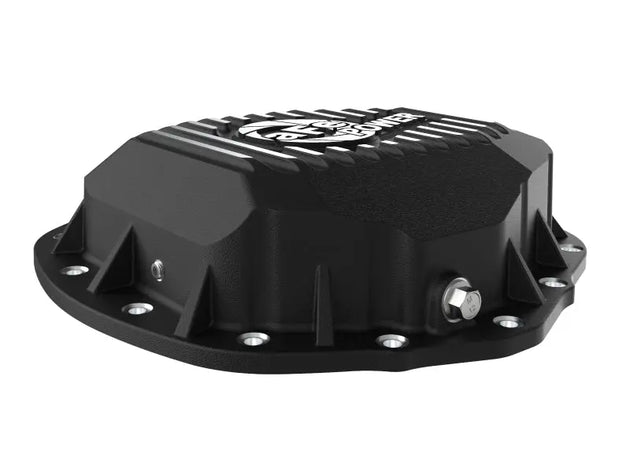 aFe 2020 Chevrolet Silverado 2500 HD  Rear Differential Cover Black ; Pro Series w/ Machined Fins aFe