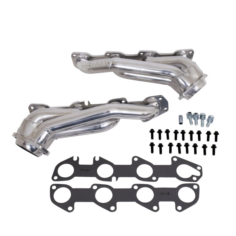 BBK 05-15 Dodge Challenger Charger 5.7 Hemi Shorty Tuned Length Exhaust Headers 1-3/4 Silver Ceramic BBK