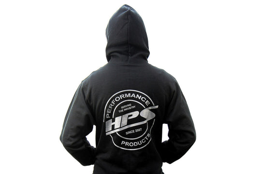 HPS 2022 Round Logo Zip-Up Hoodie, Black FR SPORT