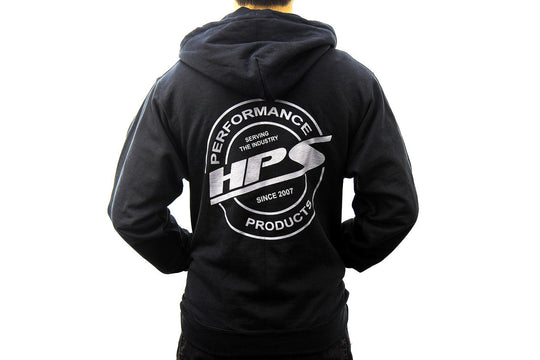 HPS 2022 Round Logo Zip-Up Hoodie, Black FR SPORT