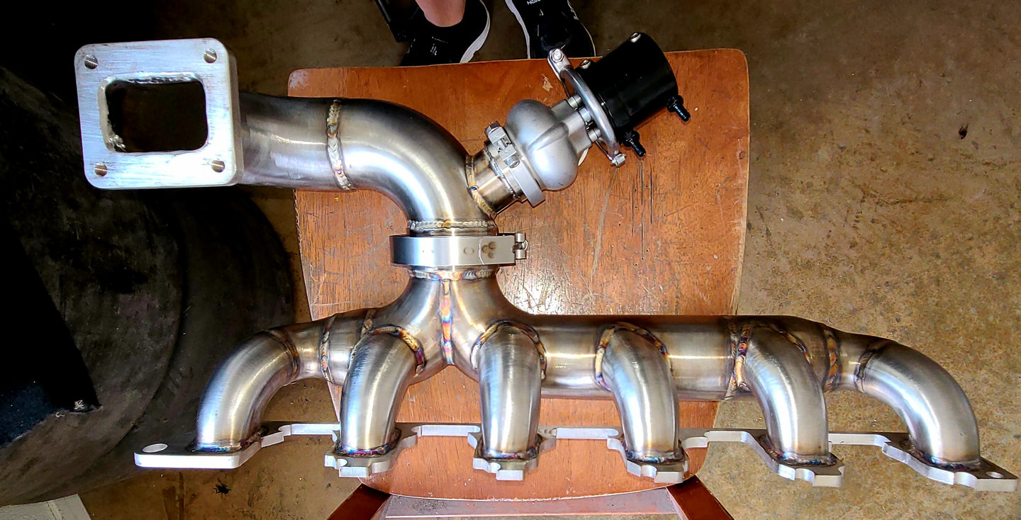 Syndicate 6 Turbo Header and Elbow Flange - DFW Speed Syndicate