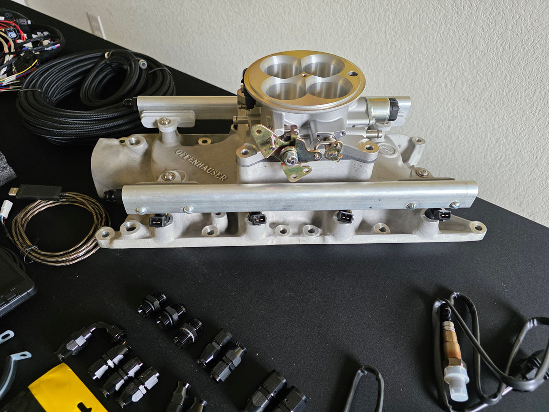 Engine Port Injection Kit Offenhauser Ford 289/302 Full Vintage Port Injection Kit - DFW Speed
