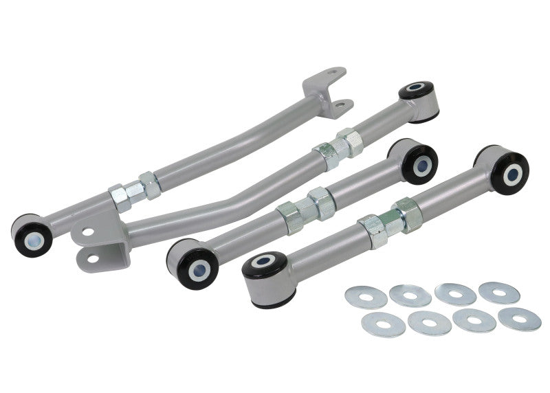 Whiteline 98-08 Subaru Legacy Liberty Rear Lower Control arm-adjust toe/camber - DFW Speed Syndicate