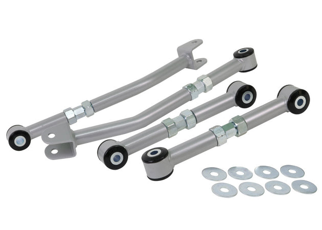 Whiteline 98-08 Subaru Legacy Liberty Rear Lower Control arm-adjust toe/camber - DFW Speed Syndicate