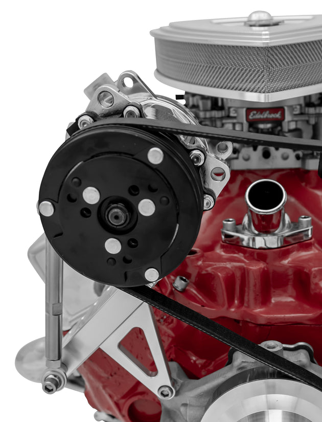 Small Block Chevy AC Bracket - Inward - Passenger - SWP - DFW Speed Syndicate